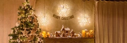 7 Ornamenti per alberi di Natale in juta rustici semplici e rustici